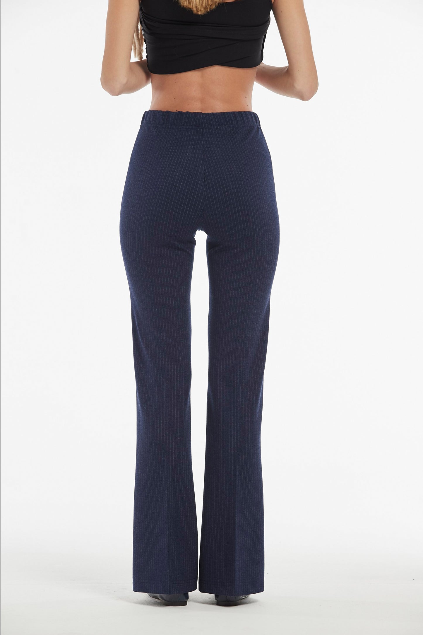 ROME KNIT STRIPES VOMIL TROUSERS
