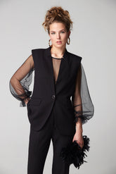 Chaleco Gatil Plana Con Lurex