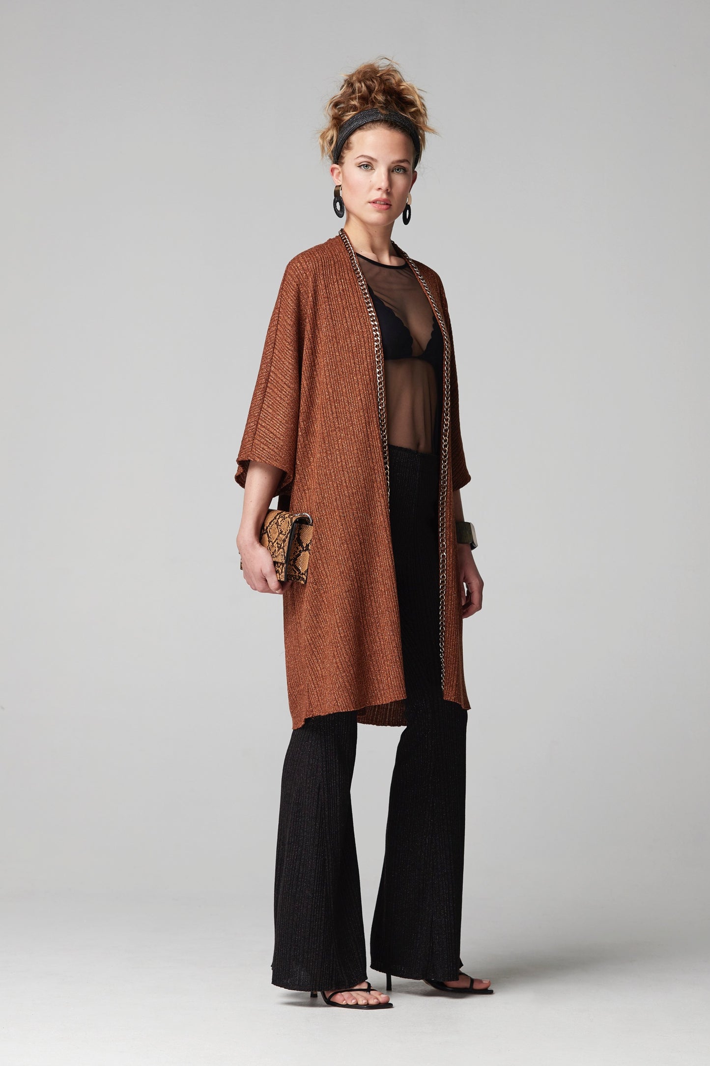 CHAQUETA BLUCO CANALÉ LUREX