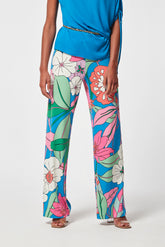 Iwira bedrukte gebreide broek