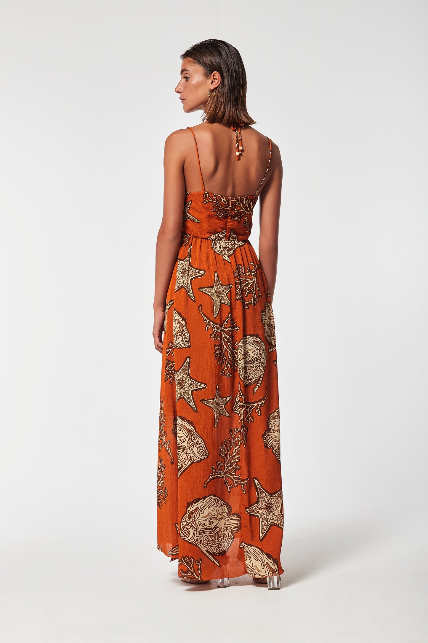 VESTIDO BACIL JACQUARD DE BAMBULA