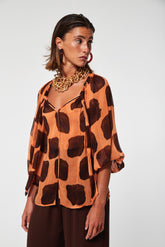 Ilca Printed Bambula Gauze Shirt