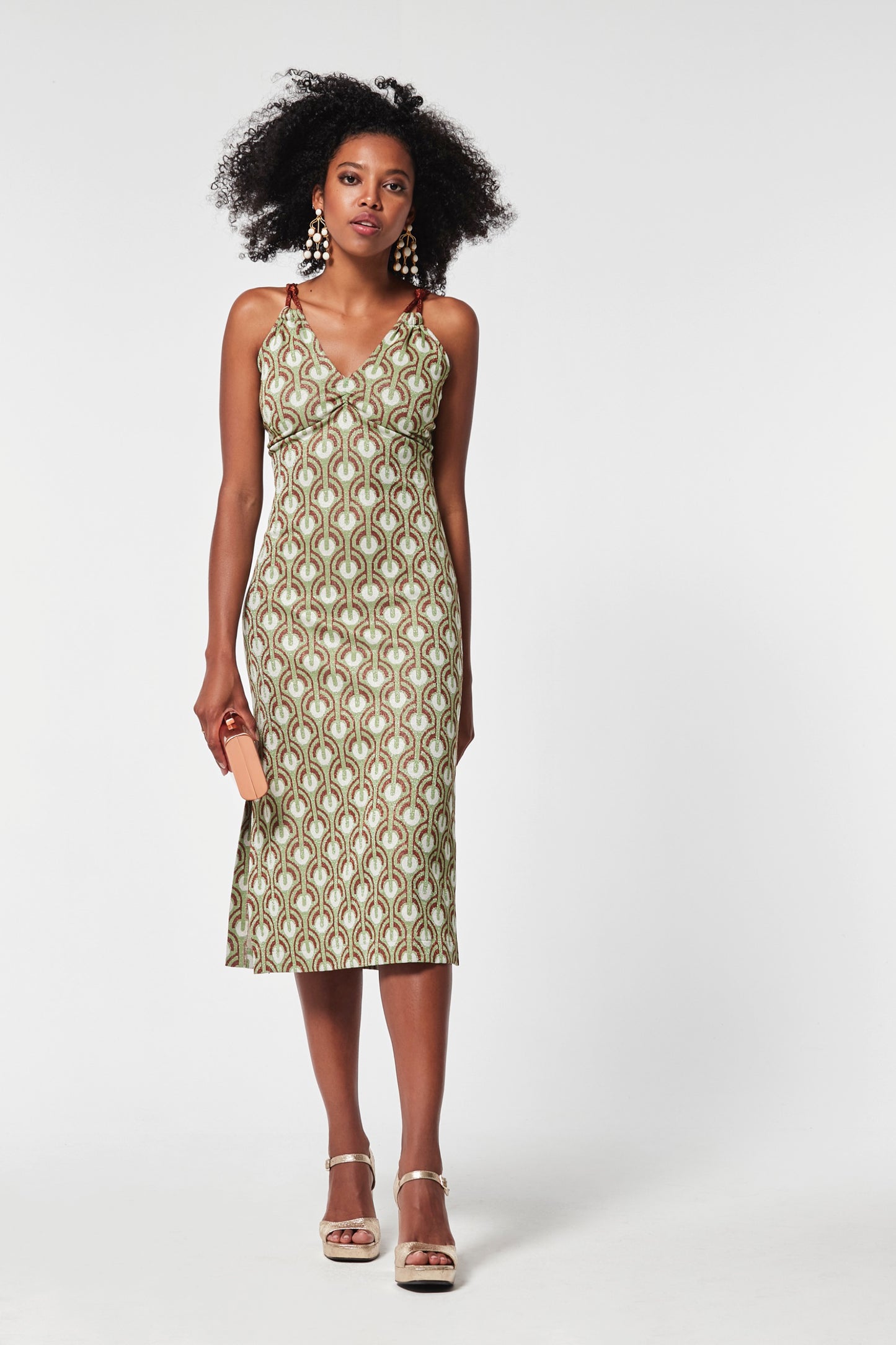 VESTIDO VEIDA PUNTO DE LUREX