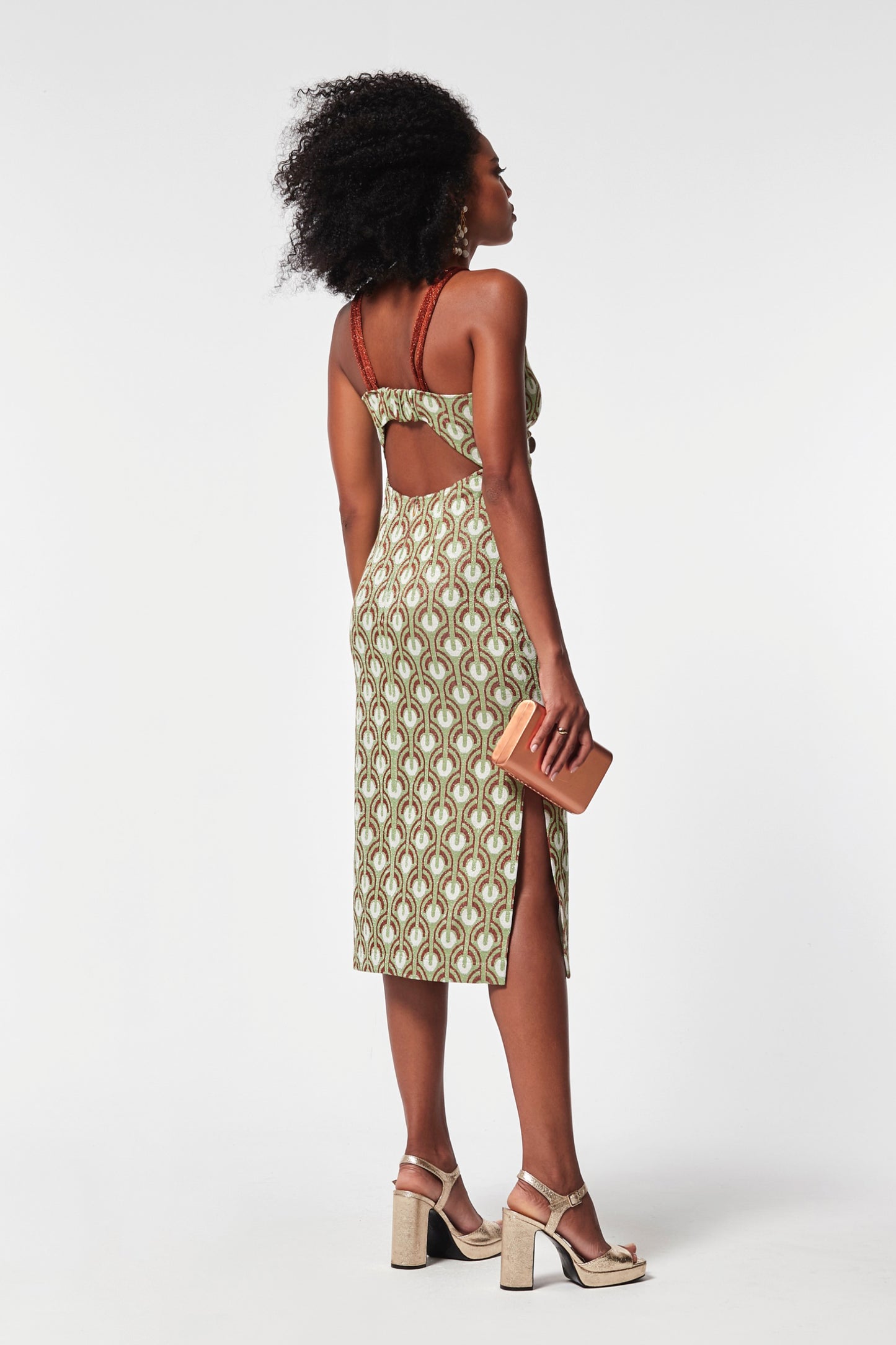 VESTIDO VEIDA PUNTO DE LUREX