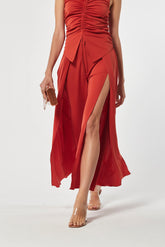 Auca effen gebreide broek