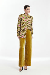 Camisa Basica Viscosa Estampada