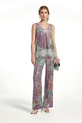 Top Liuva Lentejuela Brillo