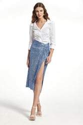 Falda Cutol Lentejuela Brillo