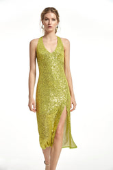 Vestido Trino Lentejuela Brillo