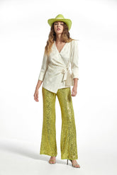 Vomil Pailletten Glitter Broek