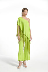 Tunol-broek, crêpestof