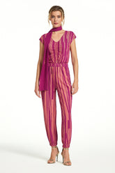 Top Preto Punto Estampado