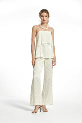 Top Alofi Jacquard Geometrico