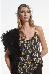 Top Mikel Jacquard Ecovero Estampado