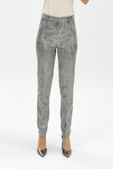 Lasca Jacquard Lurex Broek