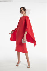 Vestido Zaldon Tejido Acrepado