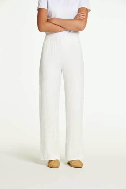 PANTALÓN IWIRA REJILLA DE LINO