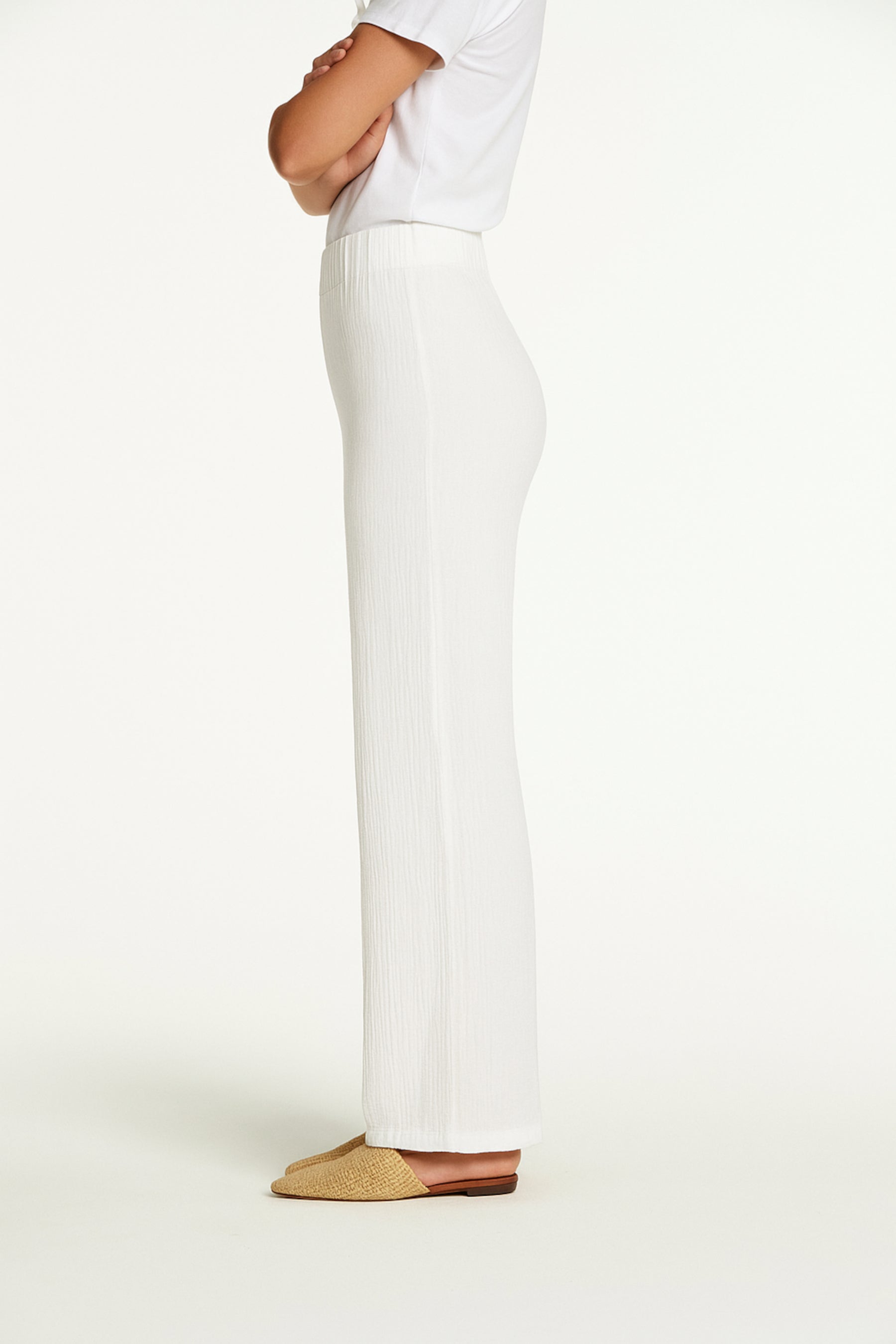 PANTALÓN IWIRA REJILLA DE LINO