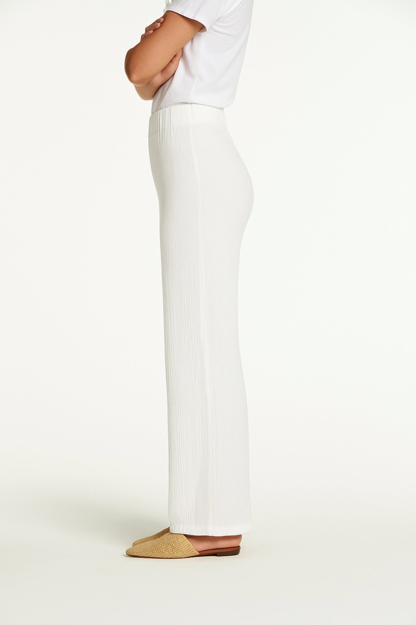 PANTALÓN IWIRA REJILLA DE LINO