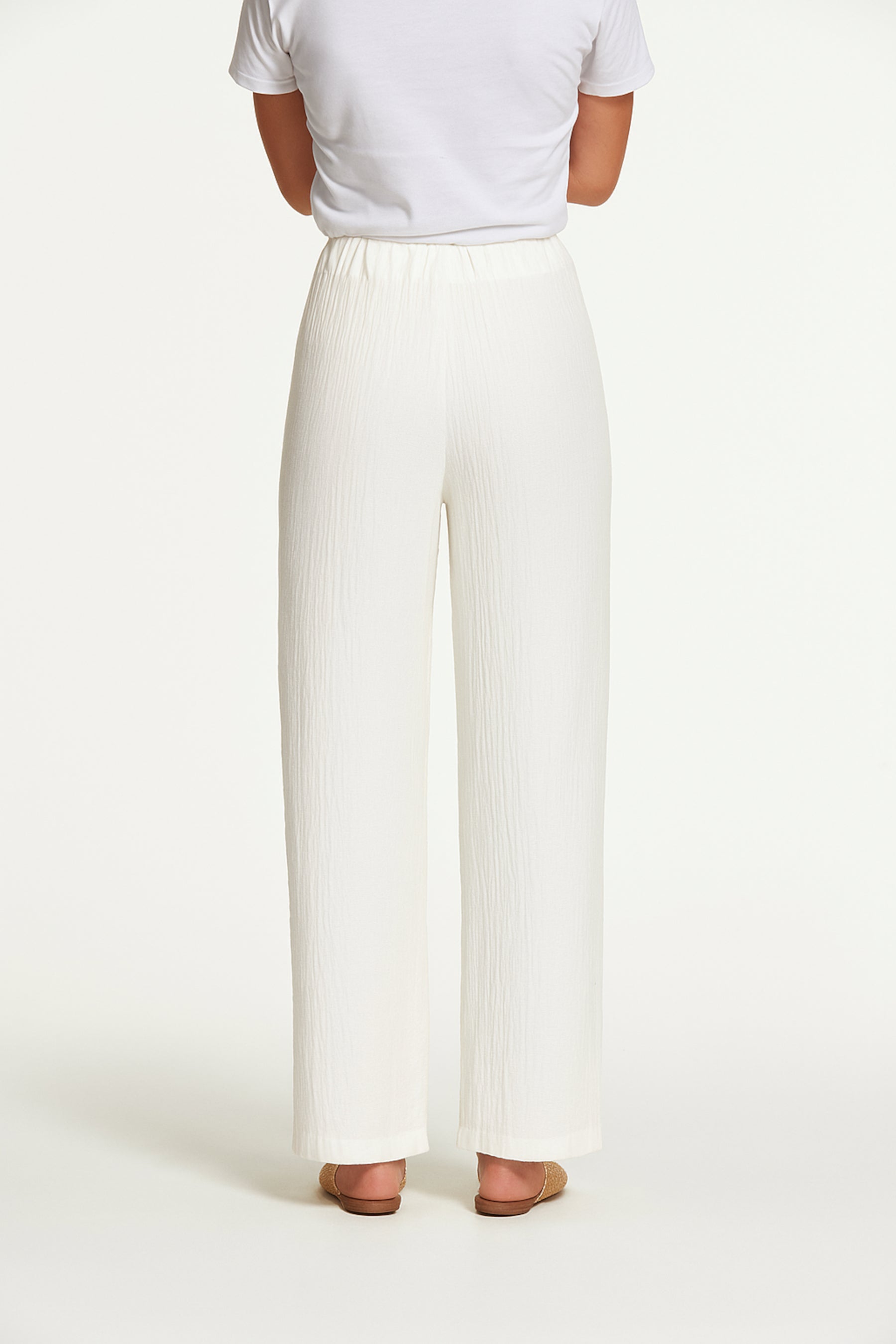 PANTALÓN IWIRA REJILLA DE LINO