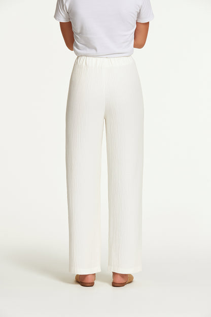 PANTALÓN IWIRA REJILLA DE LINO