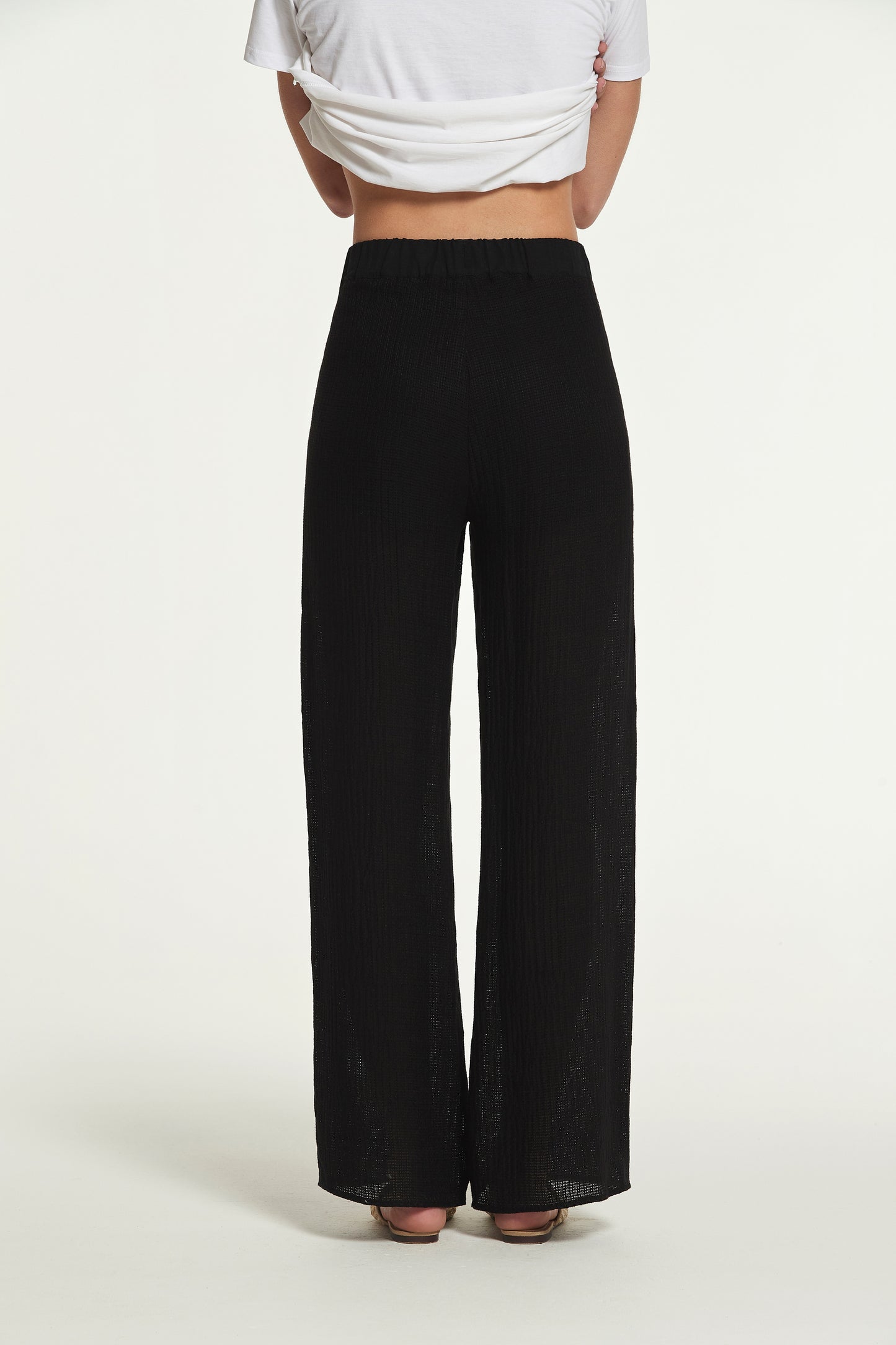 PANTALÓN IWIRA REJILLA DE LINO