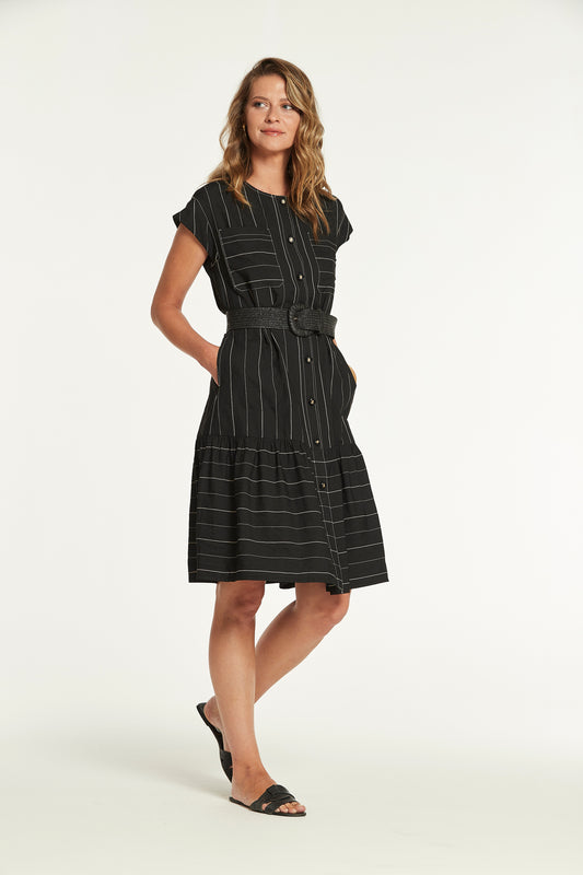 DESIGUAL STRIPE FANSI DRESS