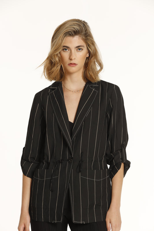 DESIGUAL STRIPE KORKEN JACKET