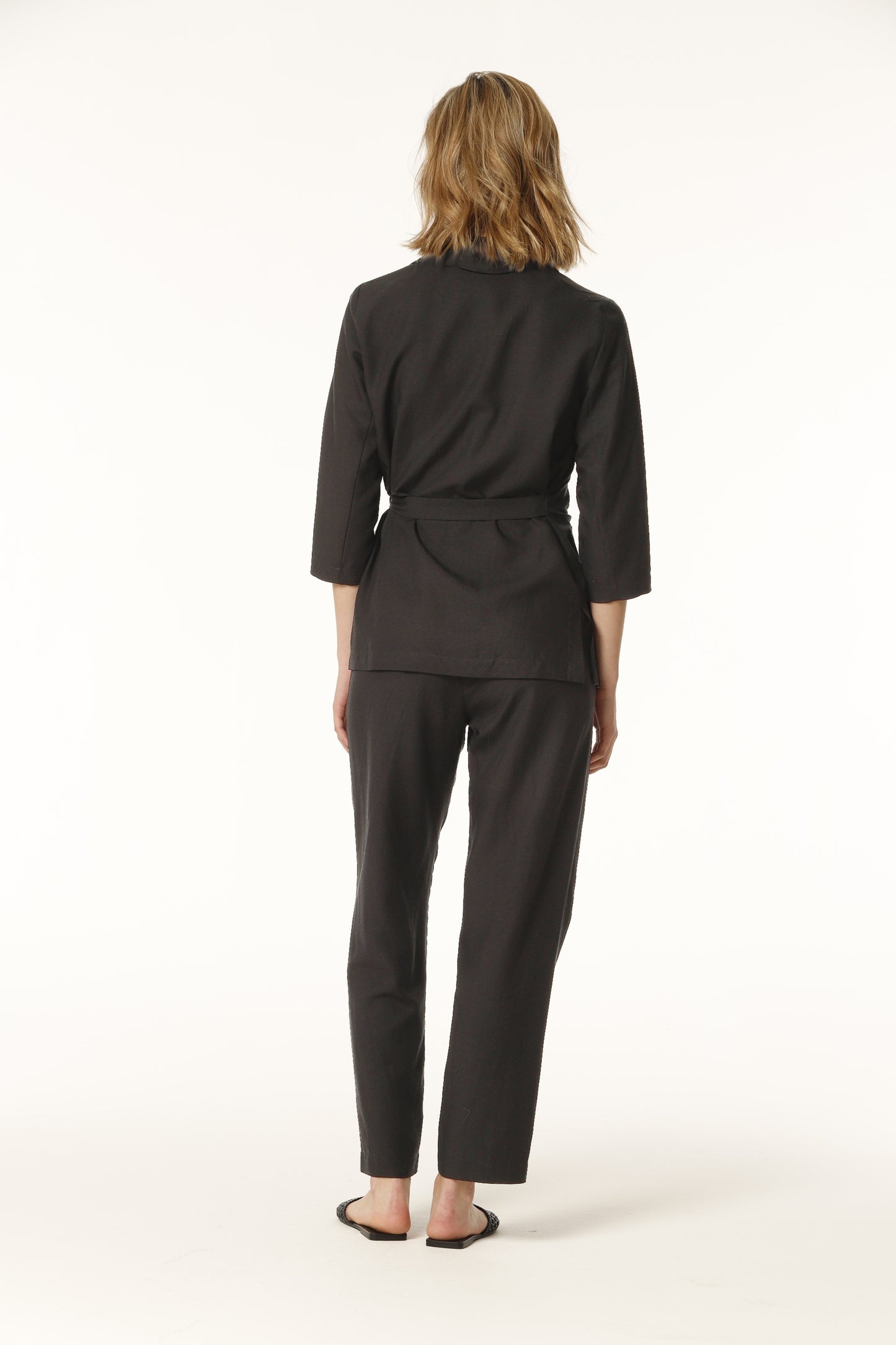 LINEN VISCOSE ANSEA JACKET