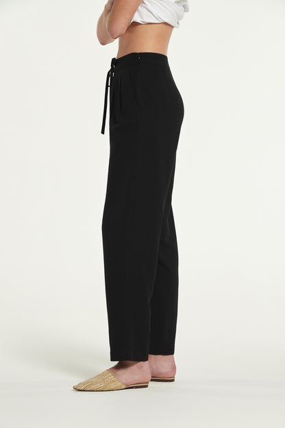 LINEN VISCOSE NEBLI TROUSERS