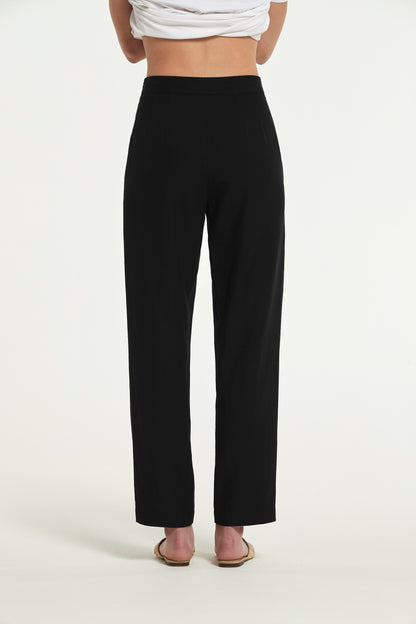 LINEN VISCOSE NEBLI TROUSERS