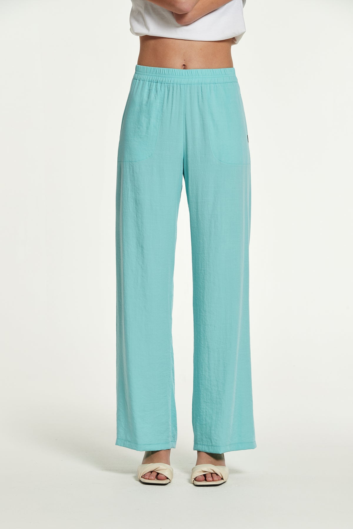 PANTALÓN CAOTO TEJIDO RAYON EFECTO LAVADO