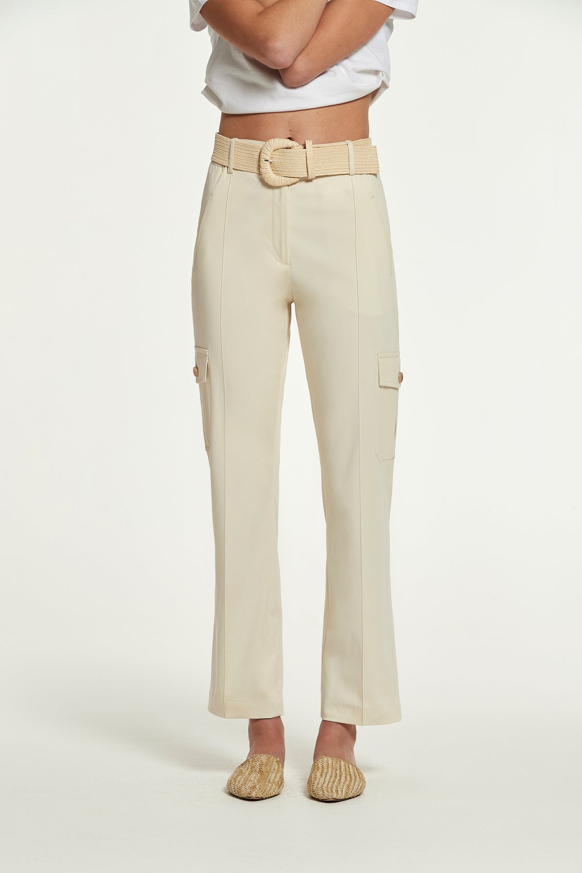 kyiv STRETCH COTTON TROUSERS