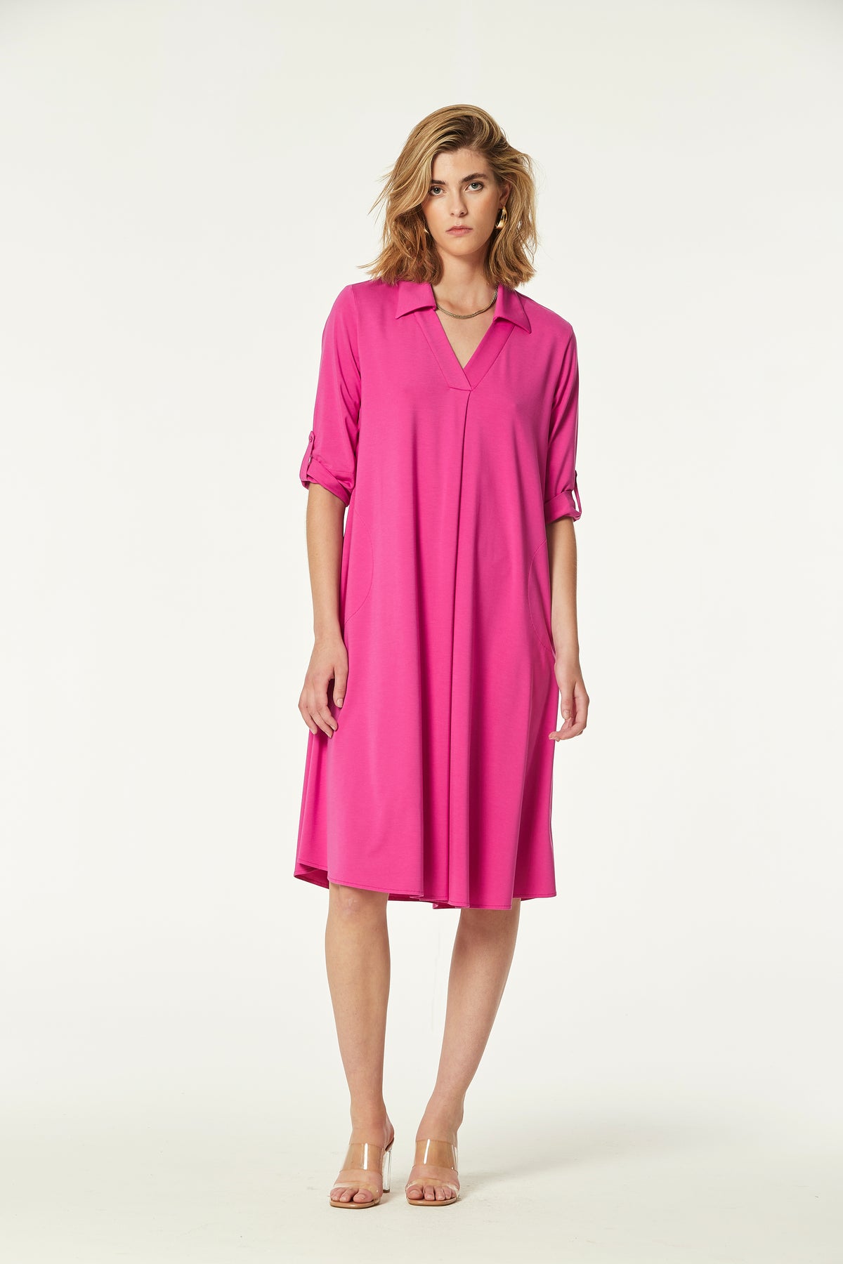 Sellon Light Roman Knit Dress