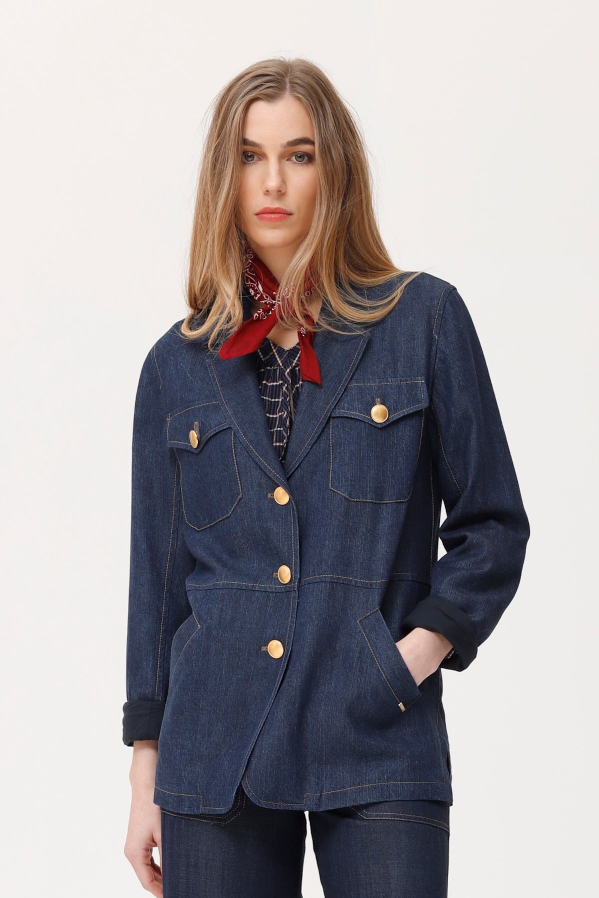 Chaqueta Lespin tencel