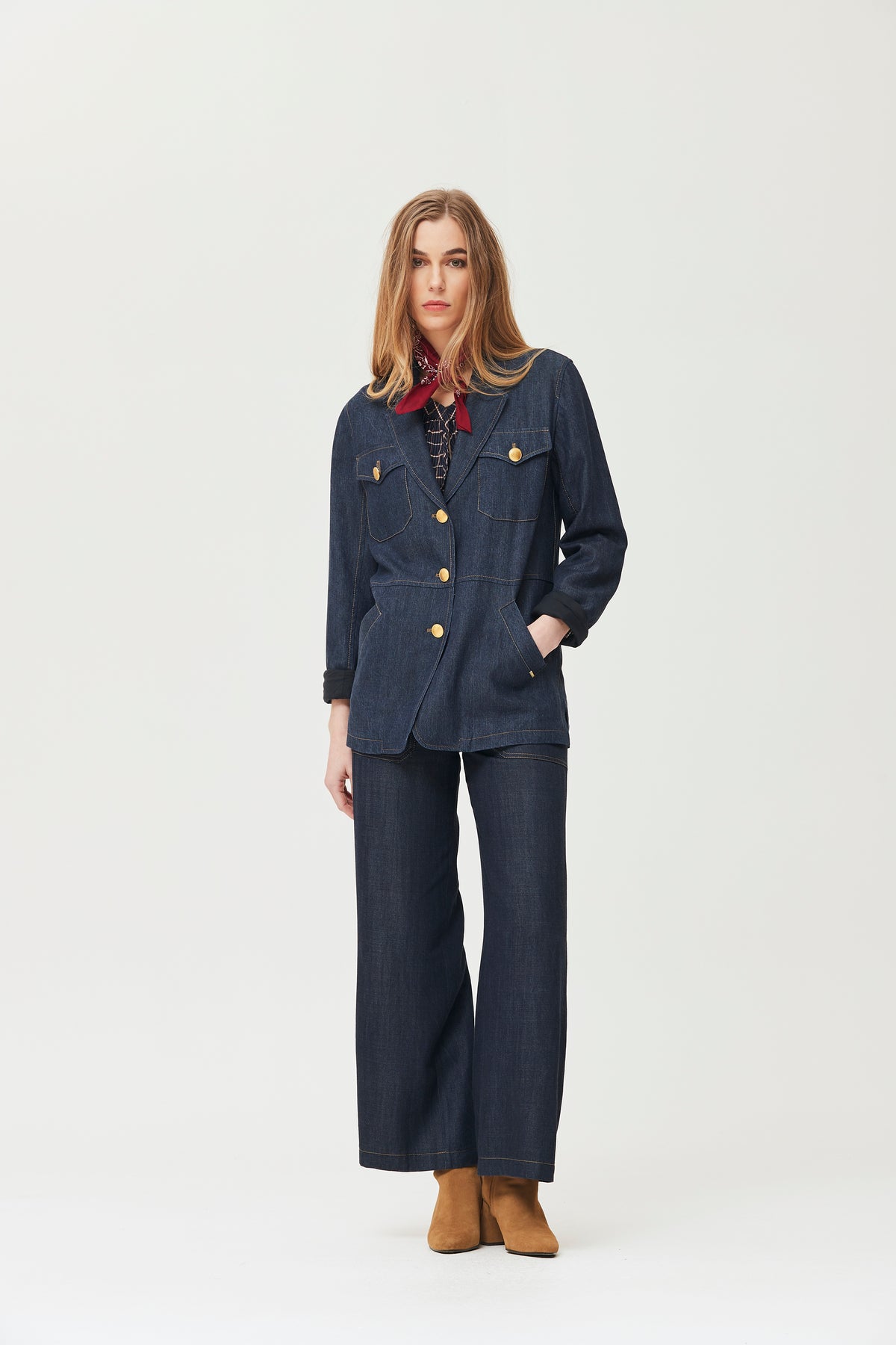CHAQUETA LESPIN TENCEL