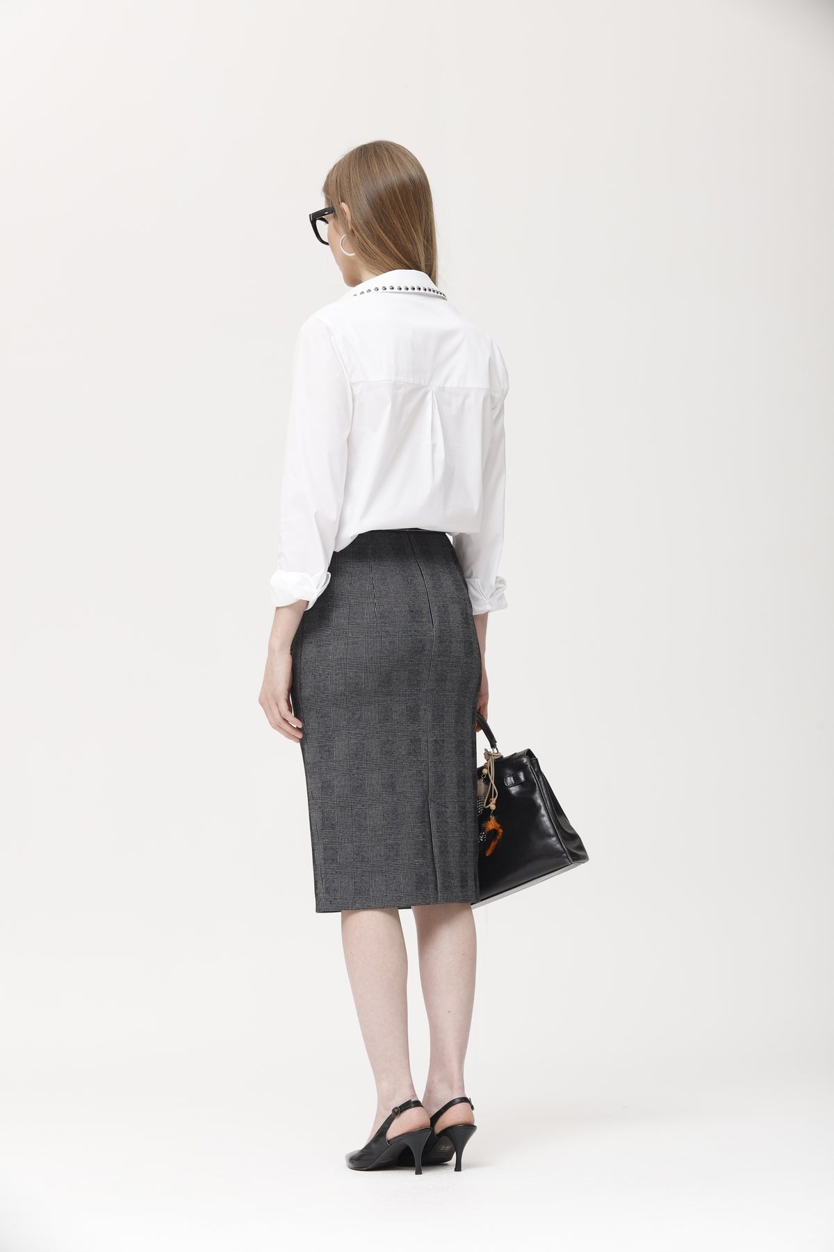 Camisa Cerca Popelín Stretch