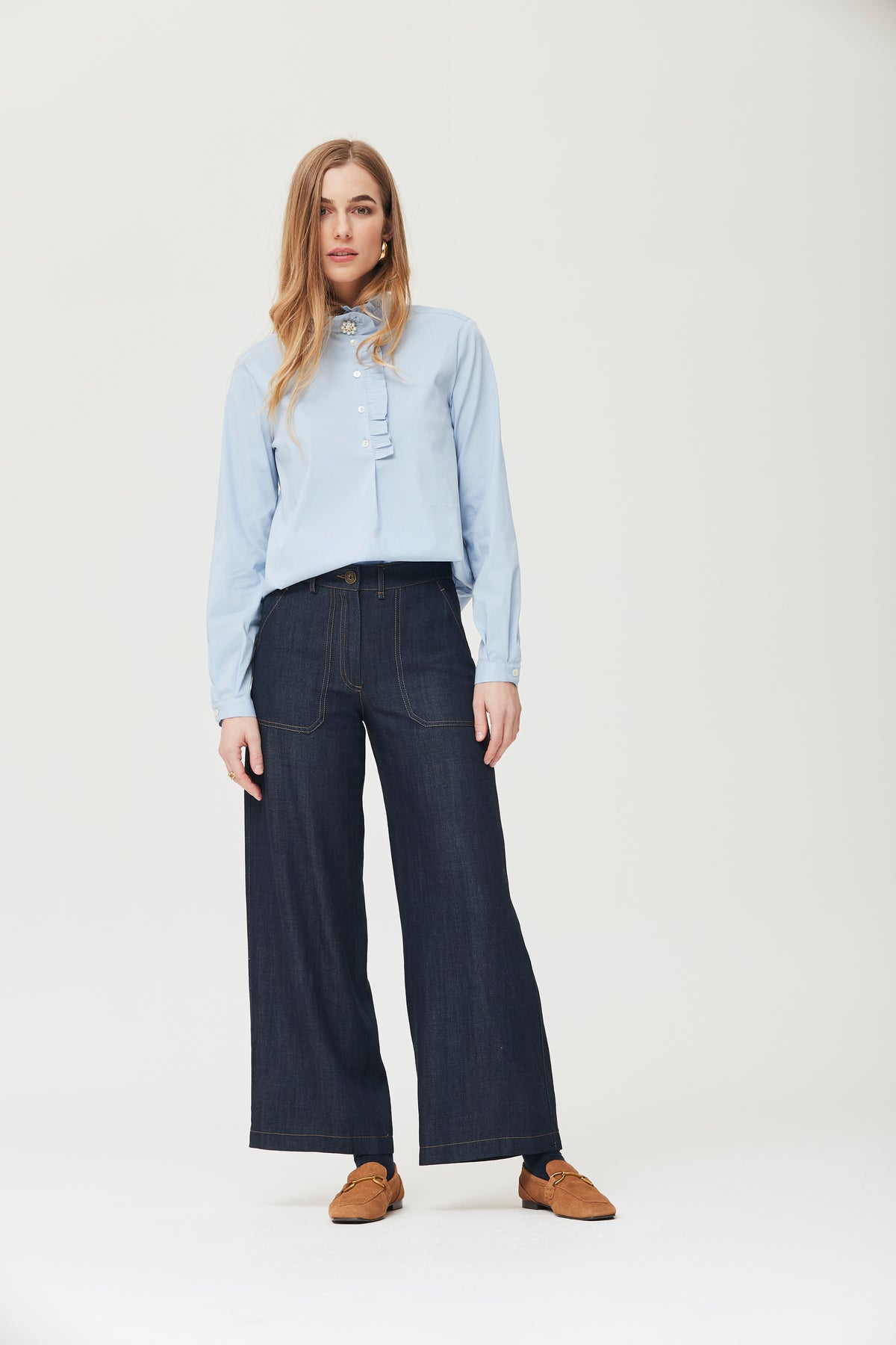 CAMISA FERRAT POPELÍN STRETCH