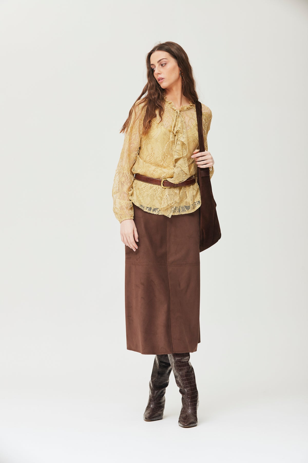 Blusa Aice encaje viscosa