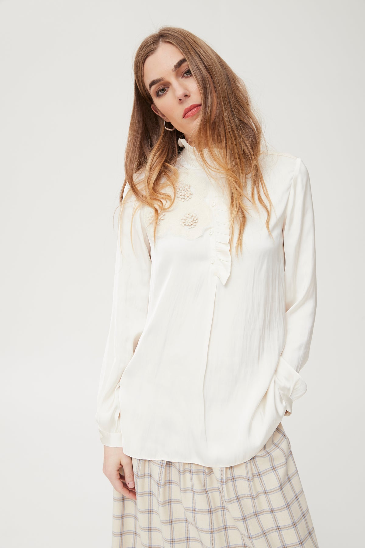 Light Satin Ferrat Shirt