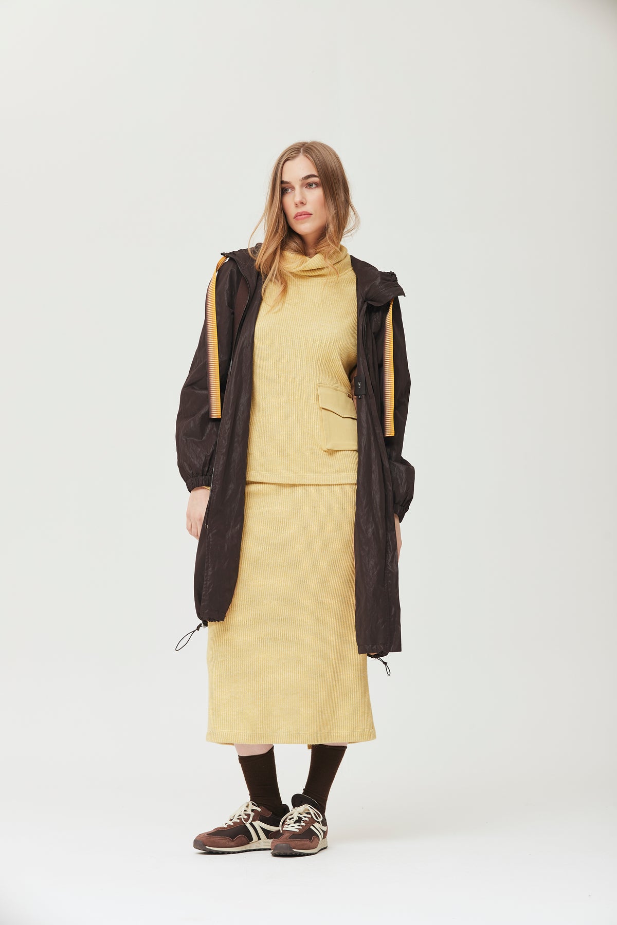 Arden rayon gebreide rok