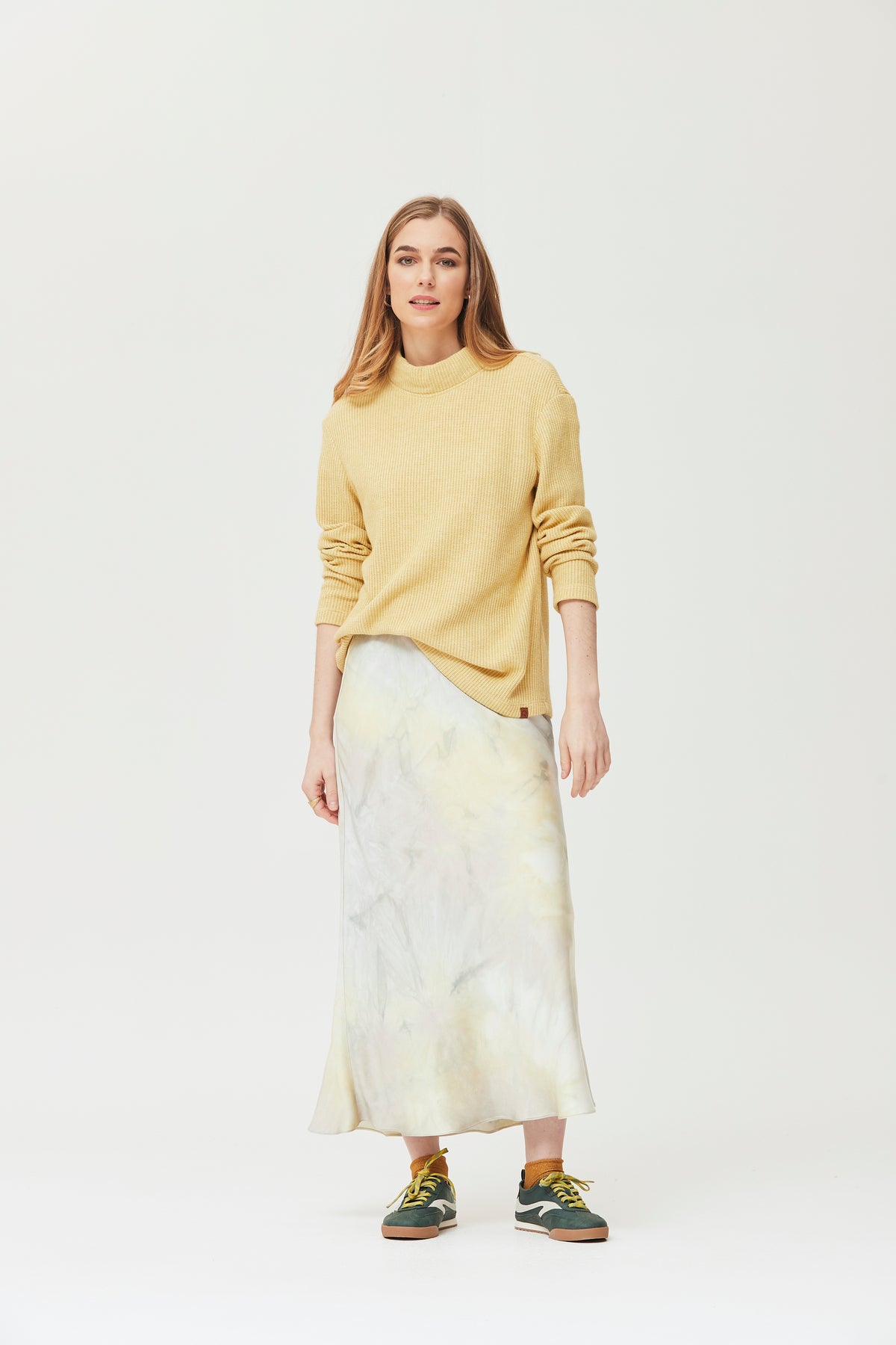FALDA DIBER9 RASO BRILLO TIE DYE