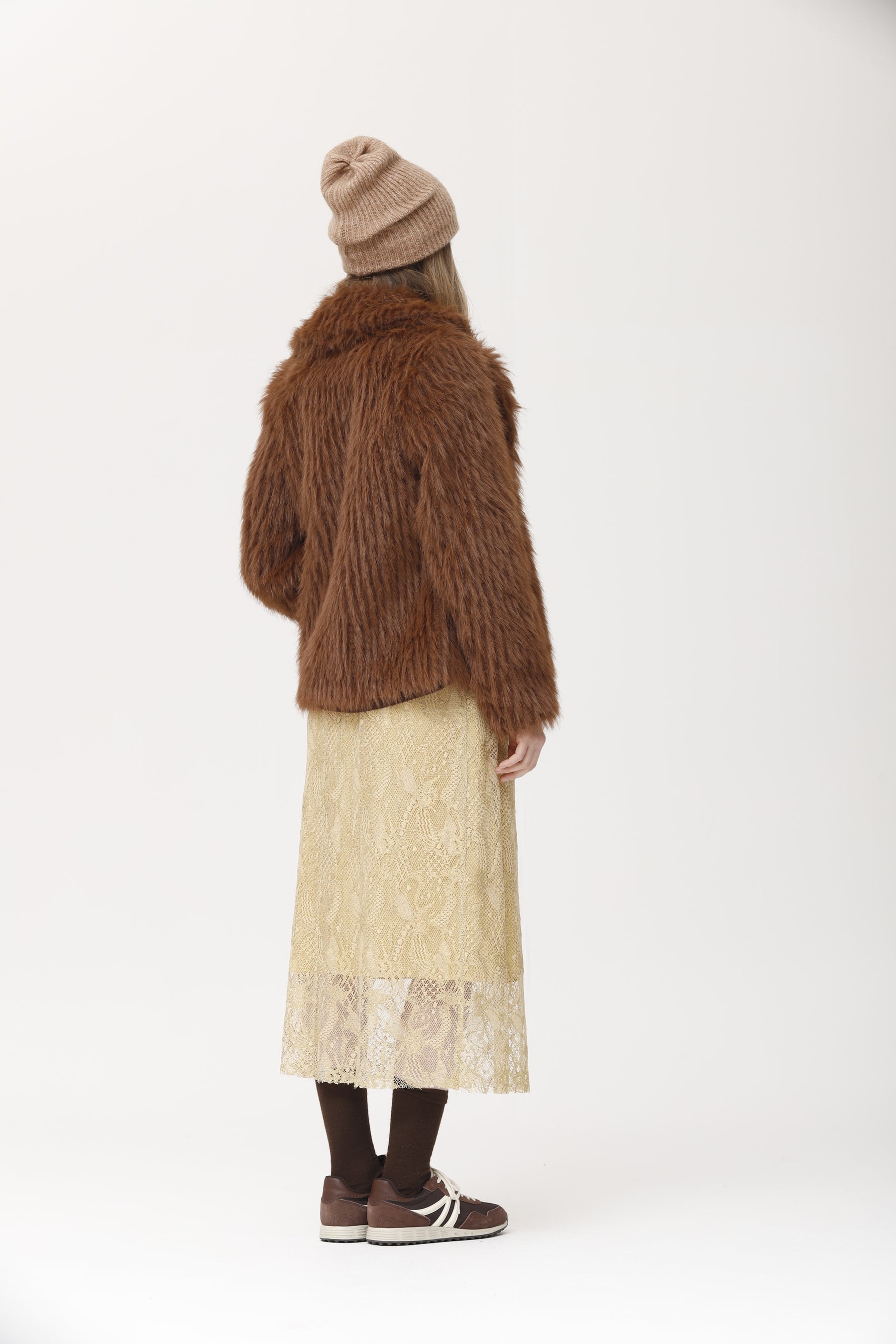 Chaqueta Rois Efecto Pelo