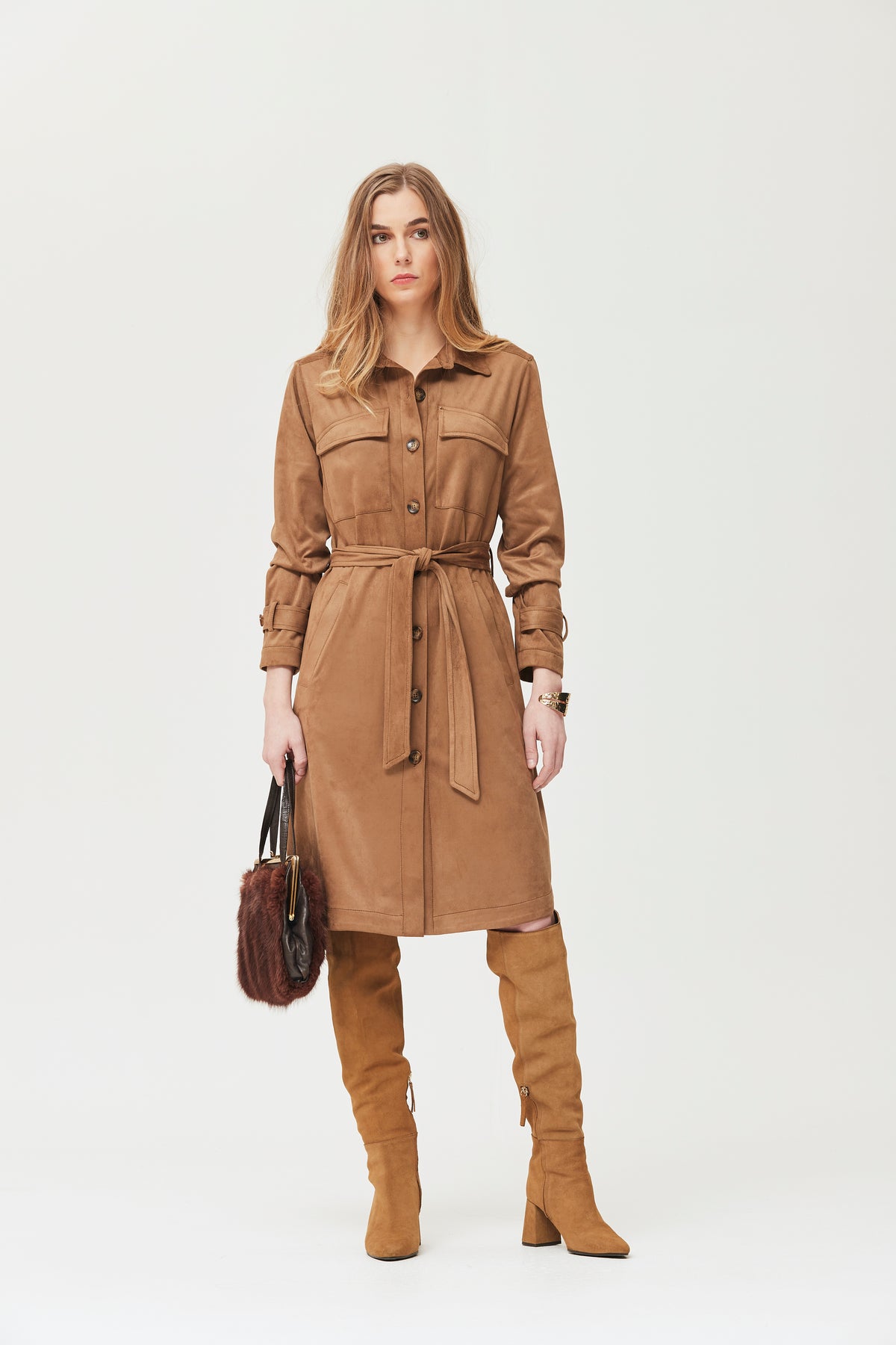 VESTIDO KLER EFECTO ANTE