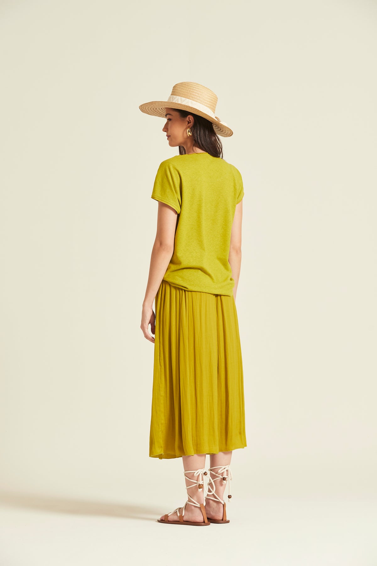 Camiseta Ollos Punto De Lino