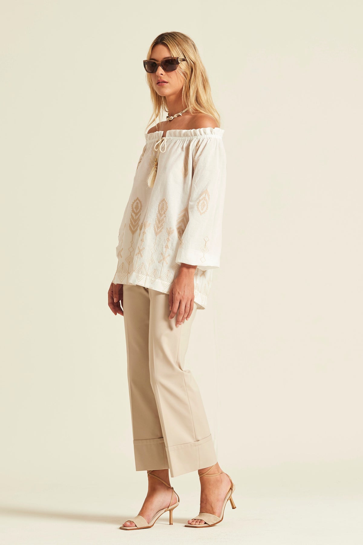 Blusas Nita Voile Bordado