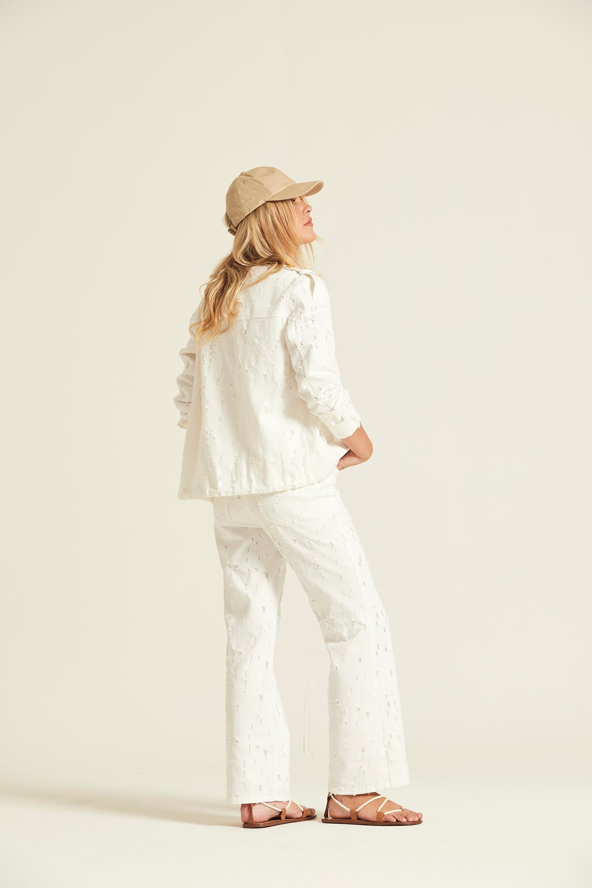 Cazadora Sakura Jeans Con Rotos