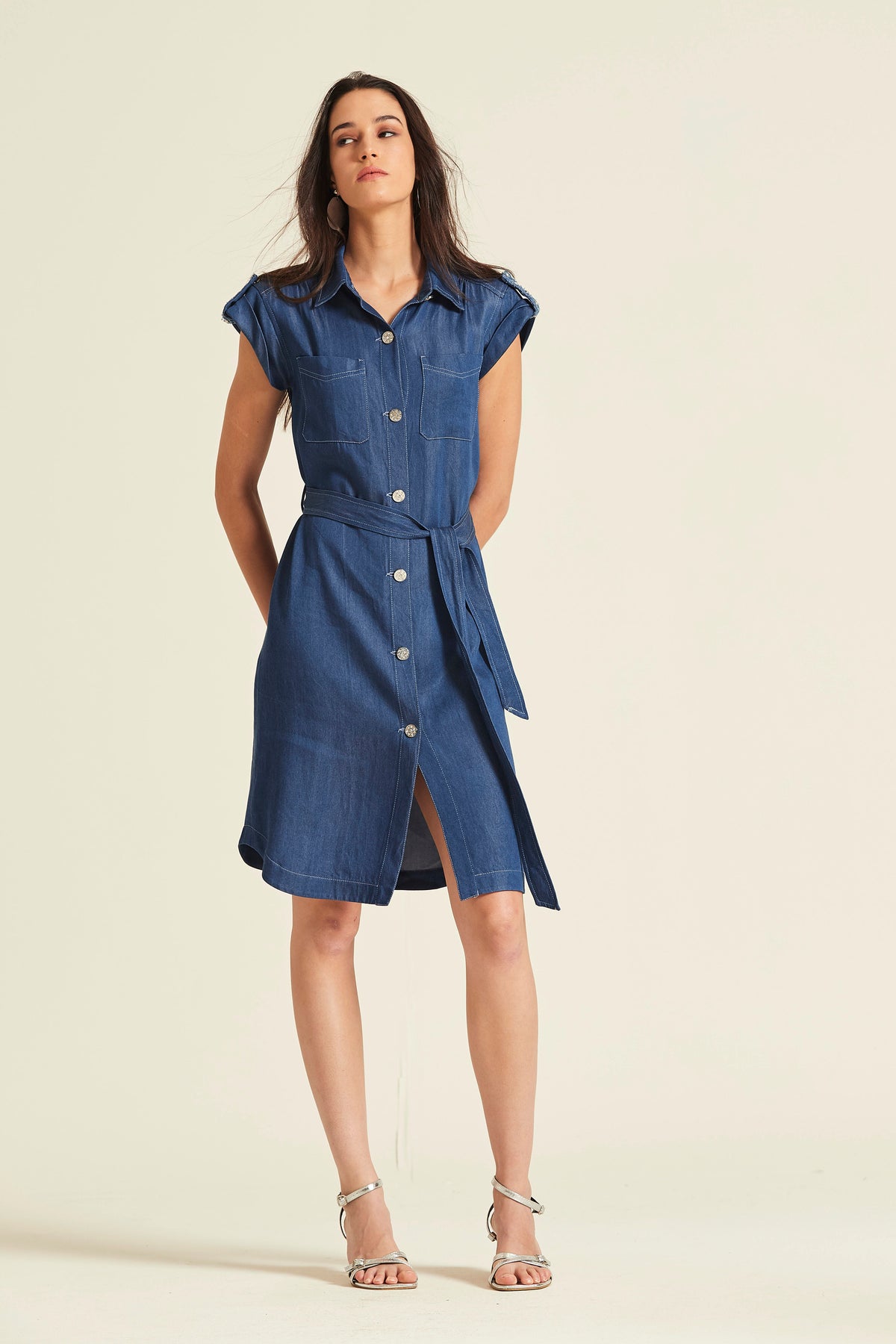 Vestido Sirin Tencel Denim