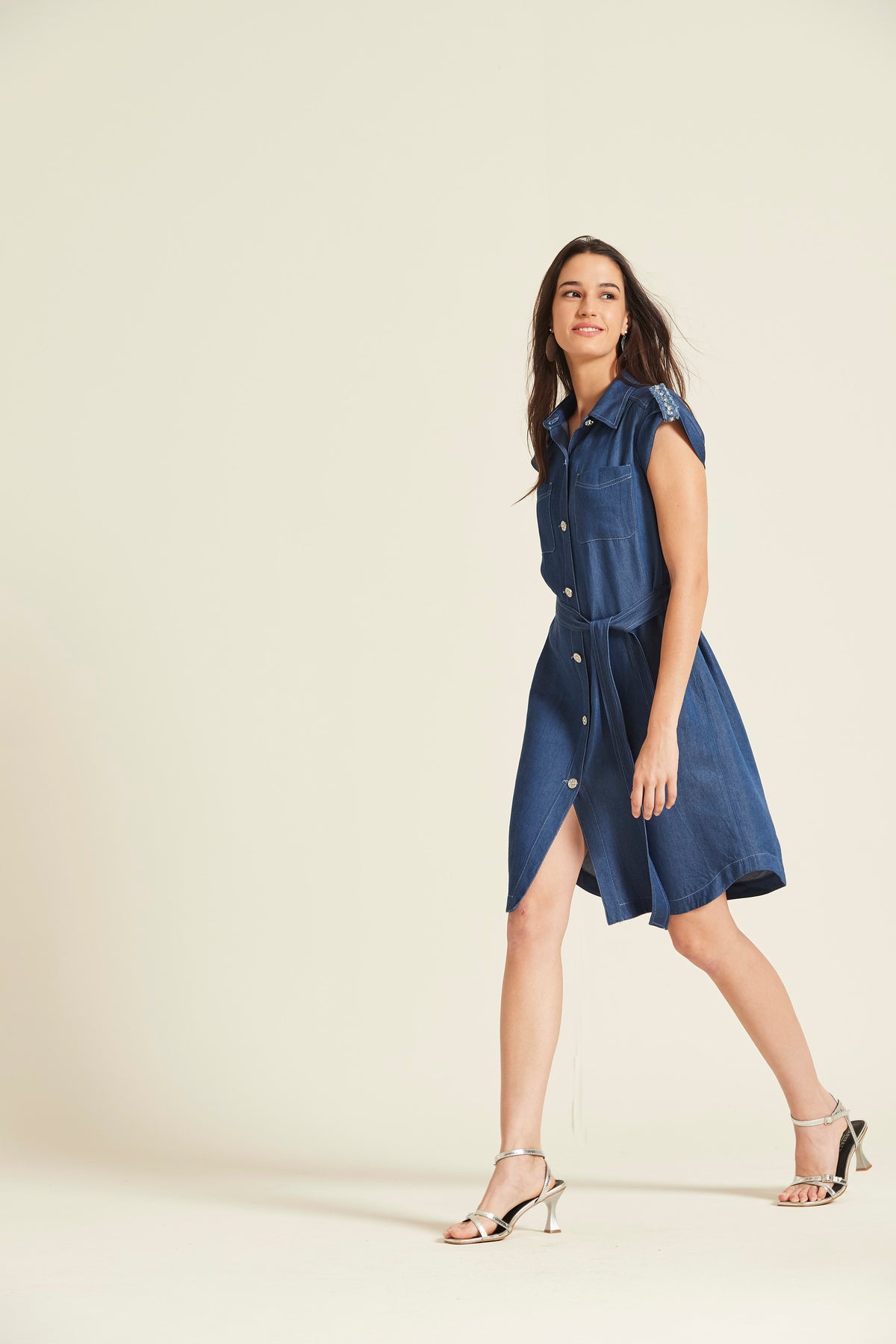 Vestido Sirin Tencel Denim