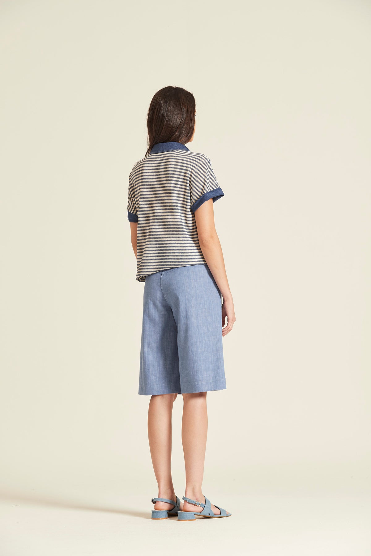 Camiseta Suzun Punto Rayas Bicolor